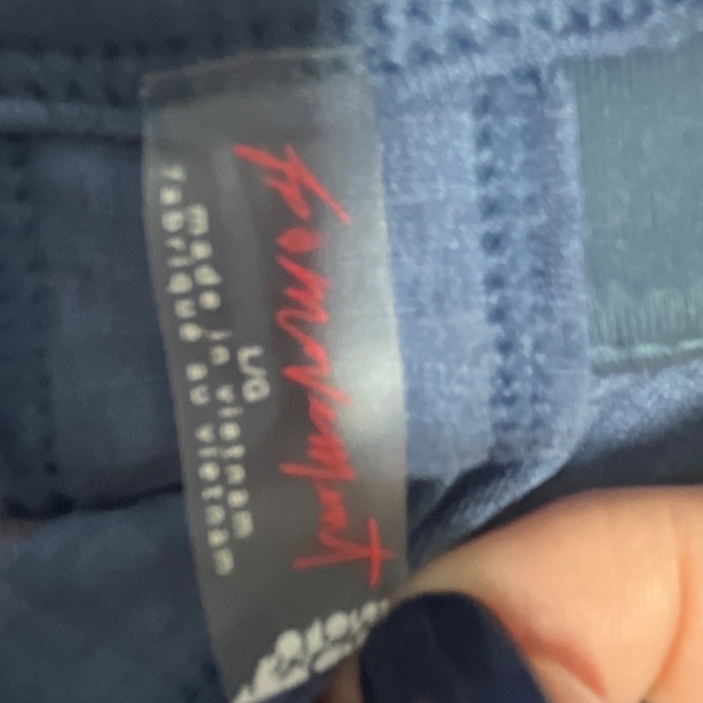 NWOT FP Movement Comeback Crop Tank in Blue Indigo Size Large - Picture 5 of 9